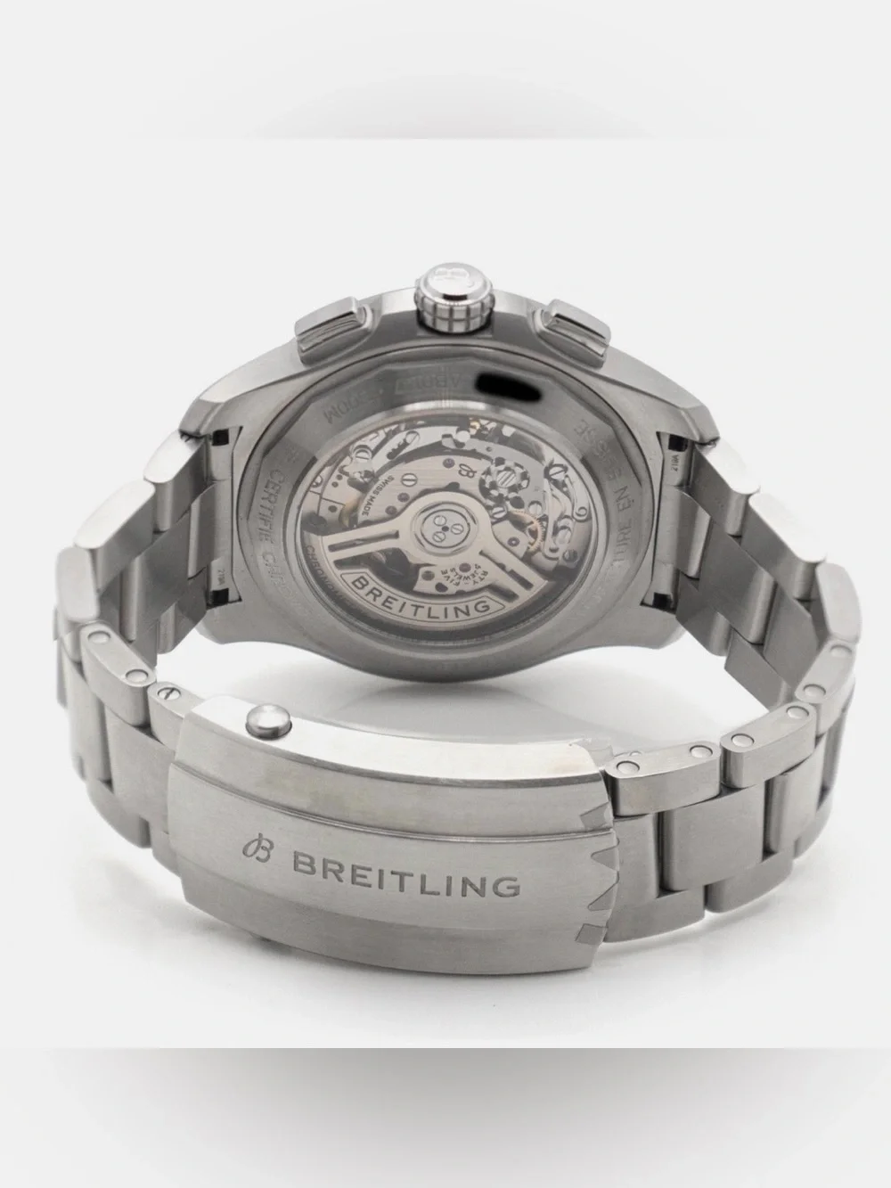 Breitling Avenger B01 Watch Chronograph 44mm Green Dial AB0147101L1A1